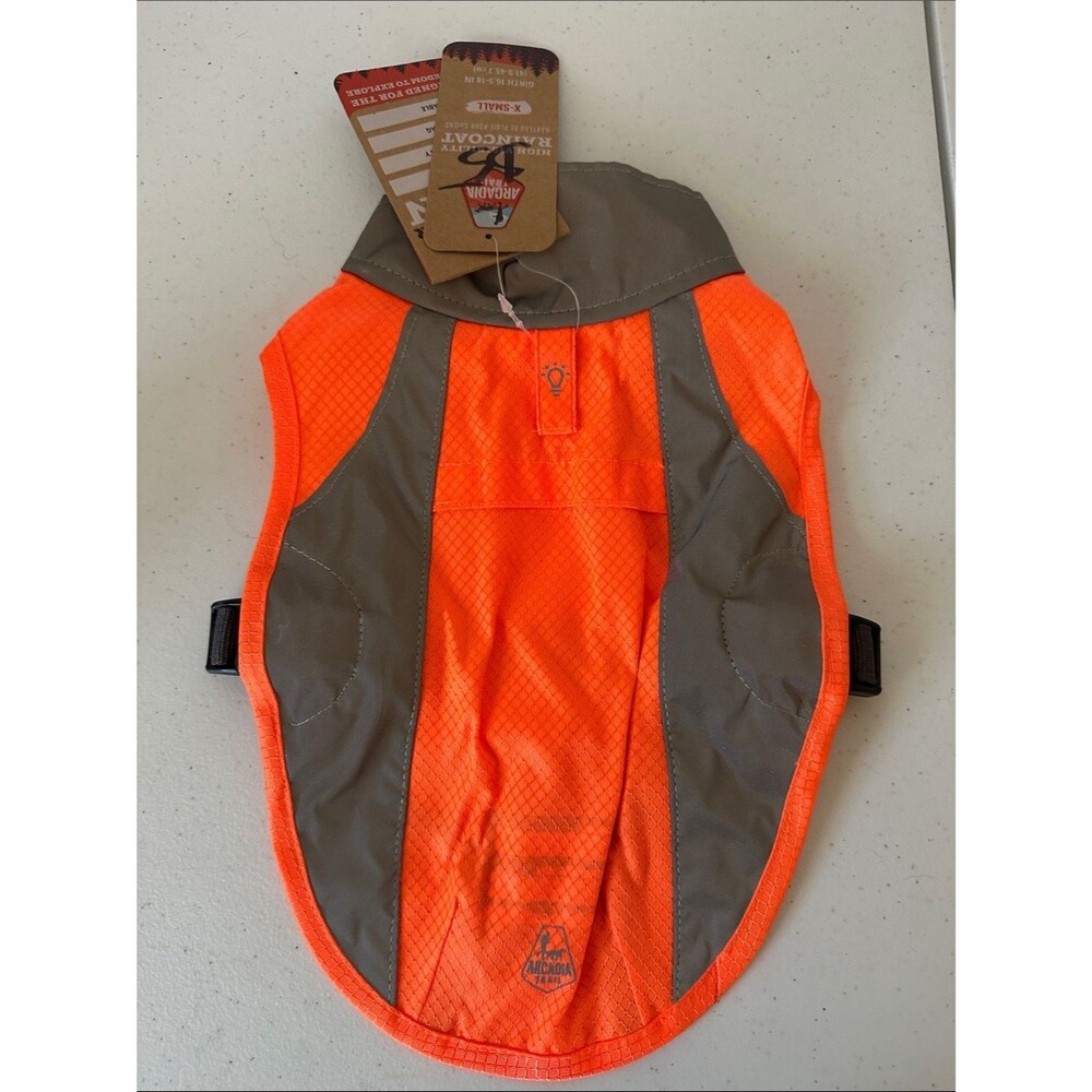 Arcadia Trail Dog Raincoat XS Waterproof Reflective Pet Jacket